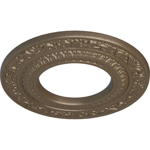 Andrea Ceiling Medallion (Fits Canopies Up To 4 1/8), 8 1/8OD X 4 1/8ID X 1/2P